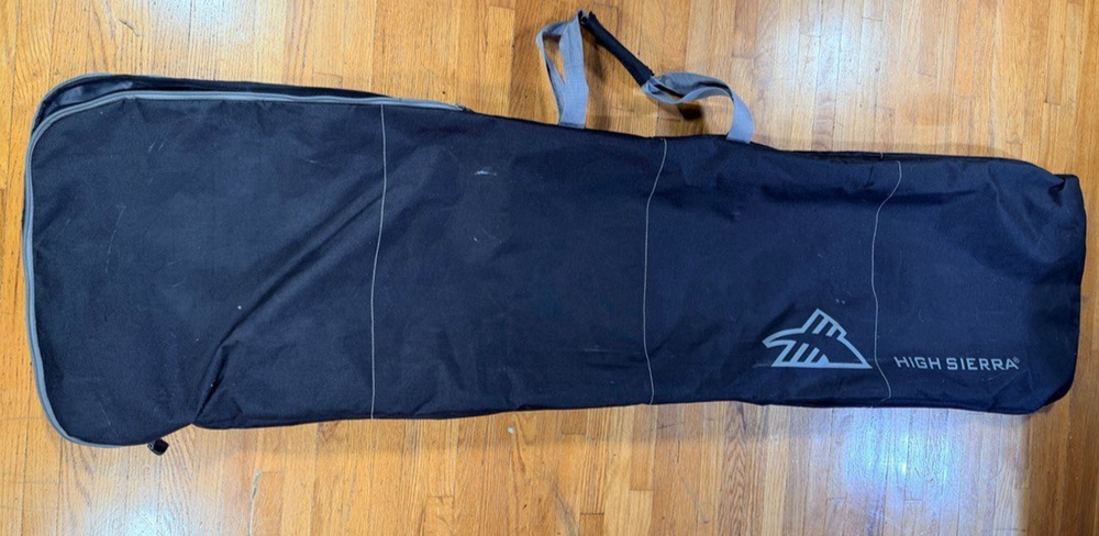 High Sierra Snowboard Bag Black with Carry Straps